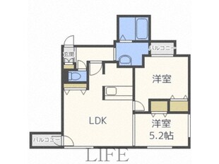 アーバンスクエア新札幌の物件間取画像